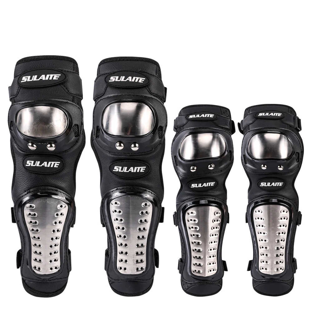 Outdoor Stainless Steel Sports Riding Protective Gear Knee And Elbow Pads For Motorcycles, Black
Outdoor Stainless Steel Sports Riding Protective Gear Knee And Elbow Pads For Motorcycles, Black