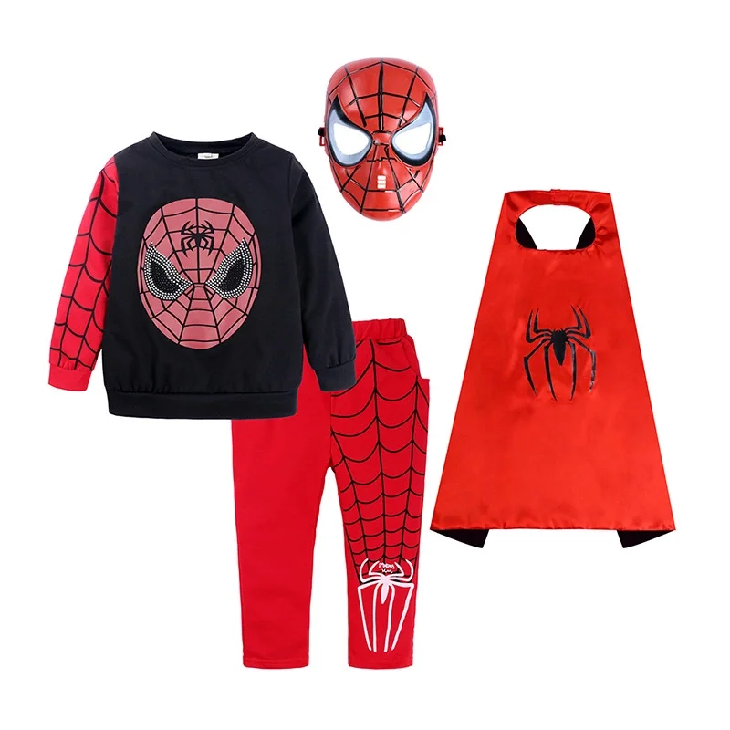 Fashion Spiderman Baby Boys Clothing Sets 2pcs Sports Suit Children Halloween Superhero Costume KidsTracksuit Clothes, 12color
Fashion Spiderman Baby Boys Clothing Sets 2pcs Sports Suit Children Halloween Superhero Costume KidsTracksuit Clothes, 12color