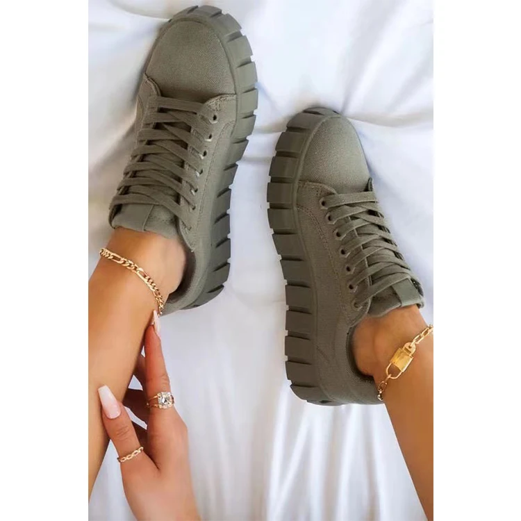 Wholesale Casual Sports Flat Lace-up Canvas Sneakers Shoes Sneakers Women Sport Shoes, Picture
Wholesale Casual Sports Flat Lace-up Canvas Sneakers Shoes Sneakers Women Sport Shoes, Picture