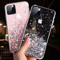 Luxury Quality Romantic Stars Phone Case Accessories for iPhone 11 Hard Case Clear Glitter Bling TPU for iPhone 11 Pro Max Case
Luxury Quality Romantic Stars Phone Case Accessories for iPhone 11 Hard Case Clear Glitter Bling TPU for iPhone 11 Pro Max Case