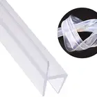 Frameless Weatherproof Door Seal Flexible Silicone Sweep for Door and Windows