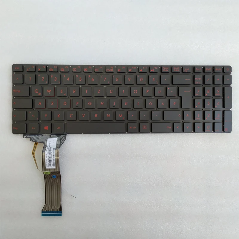 New Replacement Laptop Keyboards For ASUS G552V G552VX FZ50JX GL752VW GL742VW N551J With Backlight
New Replacement Laptop Keyboards For ASUS G552V G552VX FZ50JX GL752VW GL742VW N551J With Backlight