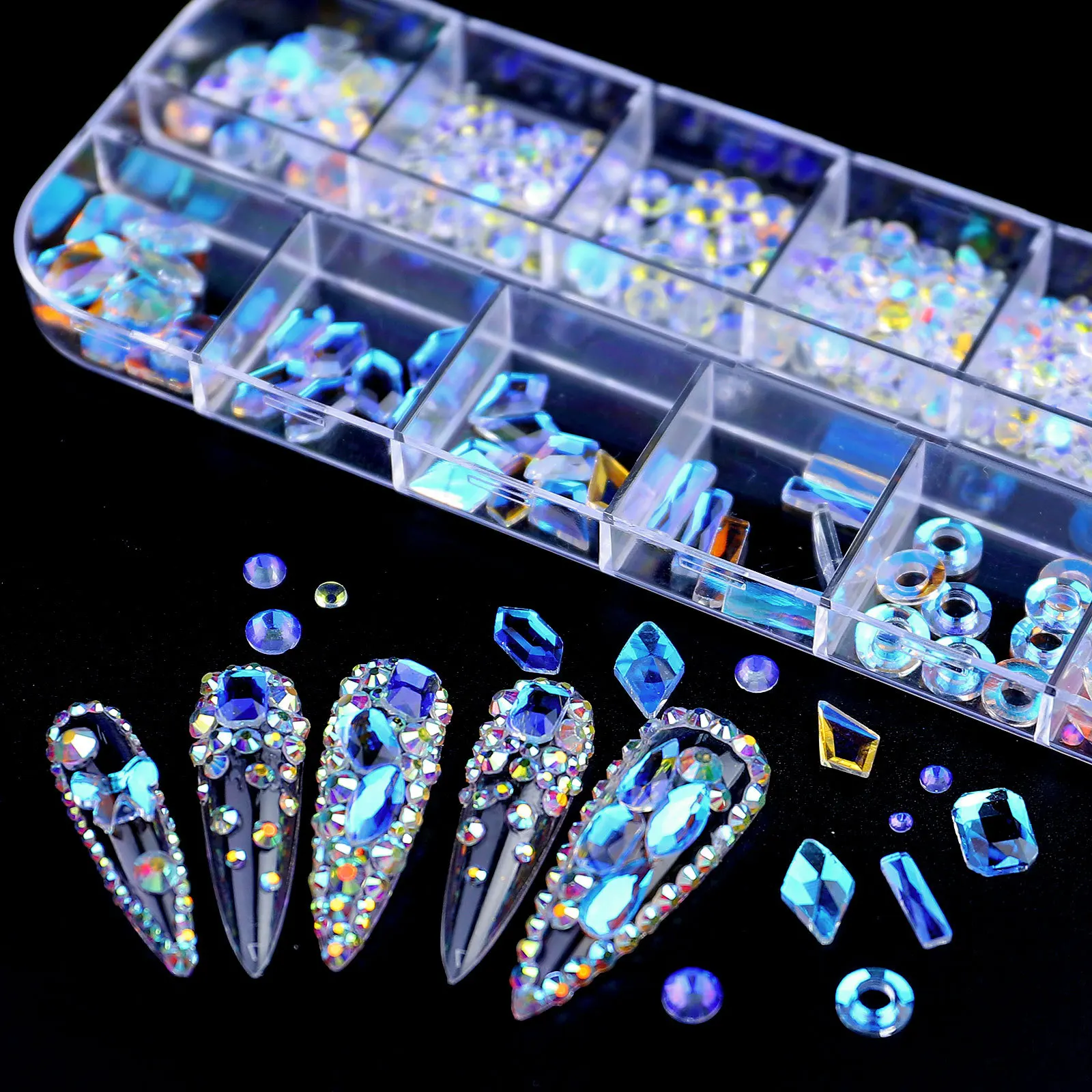 NA-102 Bling Bling Diamond Rhinestone Pearl Mix Nail Professional Women High Quality Rhinestones For Nails, Multi color
NA-102 Bling Bling Diamond Rhinestone Pearl Mix Nail Professional Women High Quality Rhinestones For Nails, Multi color