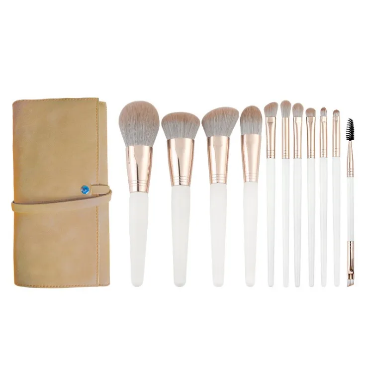 11pcs Best Quality Soft Luxury White Handle Makeup brush Set Beauty Cosmetic Makeup Brush Set
11pcs Best Quality Soft Luxury White Handle Makeup brush Set Beauty Cosmetic Makeup Brush Set
