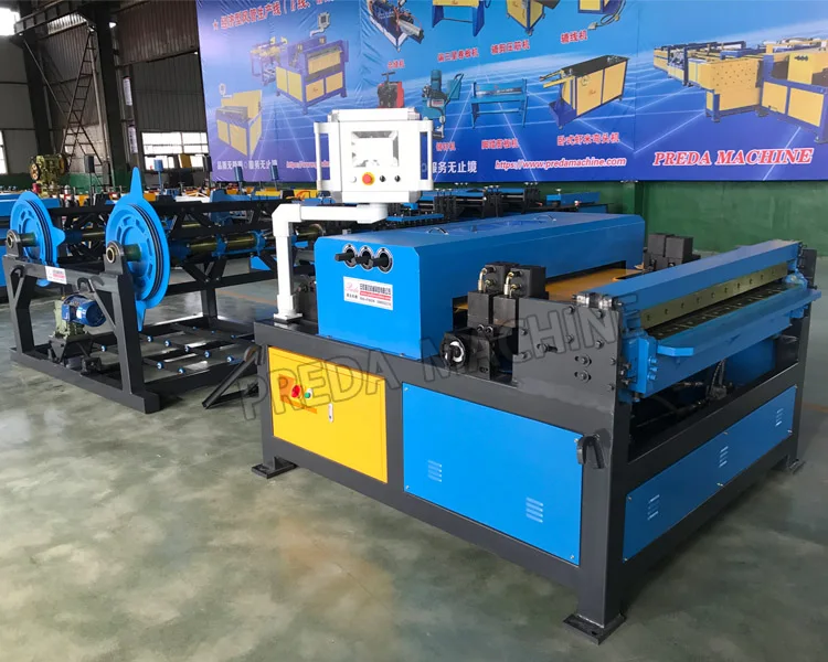 China factory sale auto duct production line with low price automatic folding machine auto duct line 3
