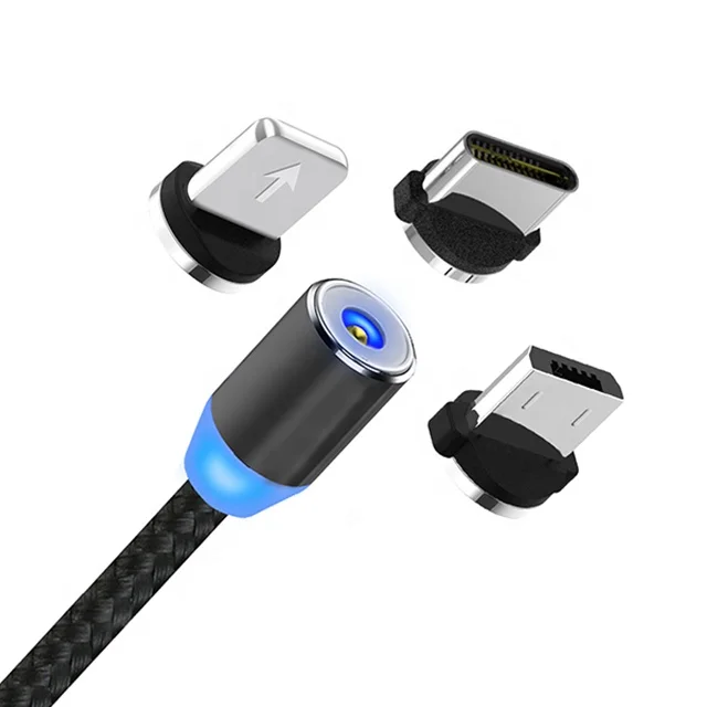 For Iphone Android Mobile Phone Micro Type C Data Charging 3 In 1 LED Magnetic USB Cable, Black,silver,golden,red
For Iphone Android Mobile Phone Micro Type C Data Charging 3 In 1 LED Magnetic USB Cable, Black,silver,golden,red