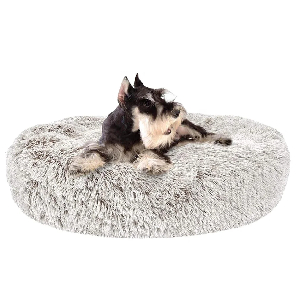 Factory custom Faux Fur Ultra Soft Washable Dog Cushion Cat Bed Pet Beds Washable Plush Round Luxury Dog Bed
Factory custom Faux Fur Ultra Soft Washable Dog Cushion Cat Bed Pet Beds Washable Plush Round Luxury Dog Bed
