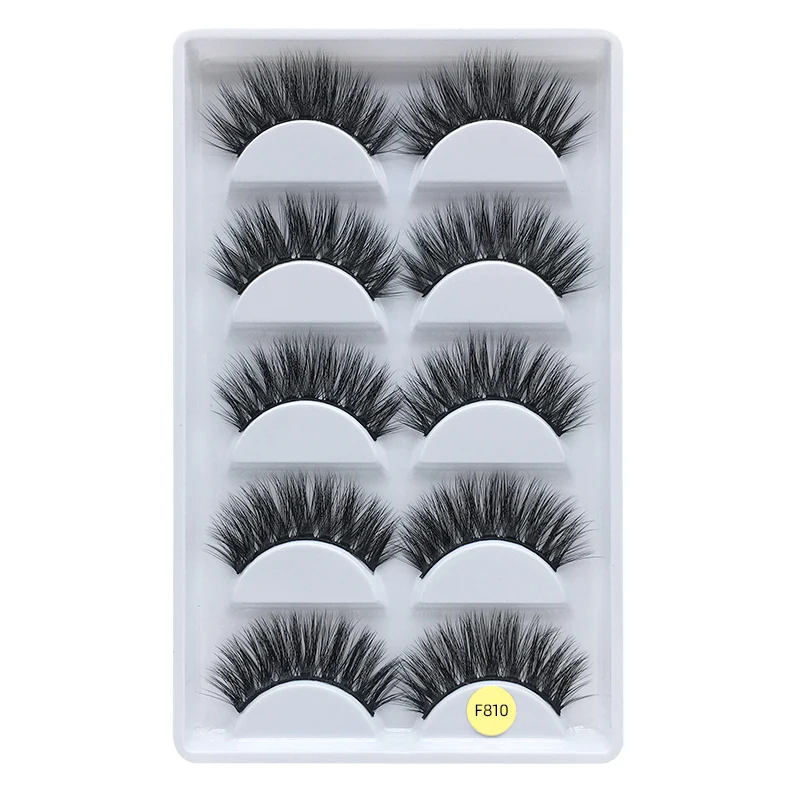 New Design 5 Pair Eyelashes Tresluce Cilios Own Brand Natural Black Silk Lashes 3D Other Eyelashes
New Design 5 Pair Eyelashes Tresluce Cilios Own Brand Natural Black Silk Lashes 3D Other Eyelashes