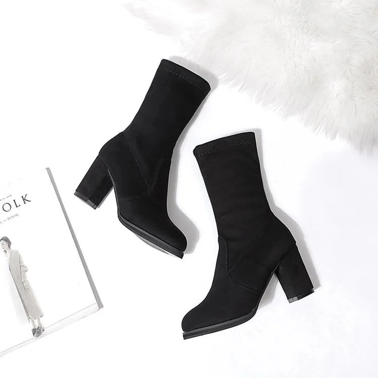 RTS middle calf fashion and classic stretch suede girl winter boot shoes for woman and lady
RTS middle calf fashion and classic stretch suede girl winter boot shoes for woman and lady