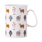 Special Animal Decal New Bone China Coffee Home Cup Travel Ceramic Mug