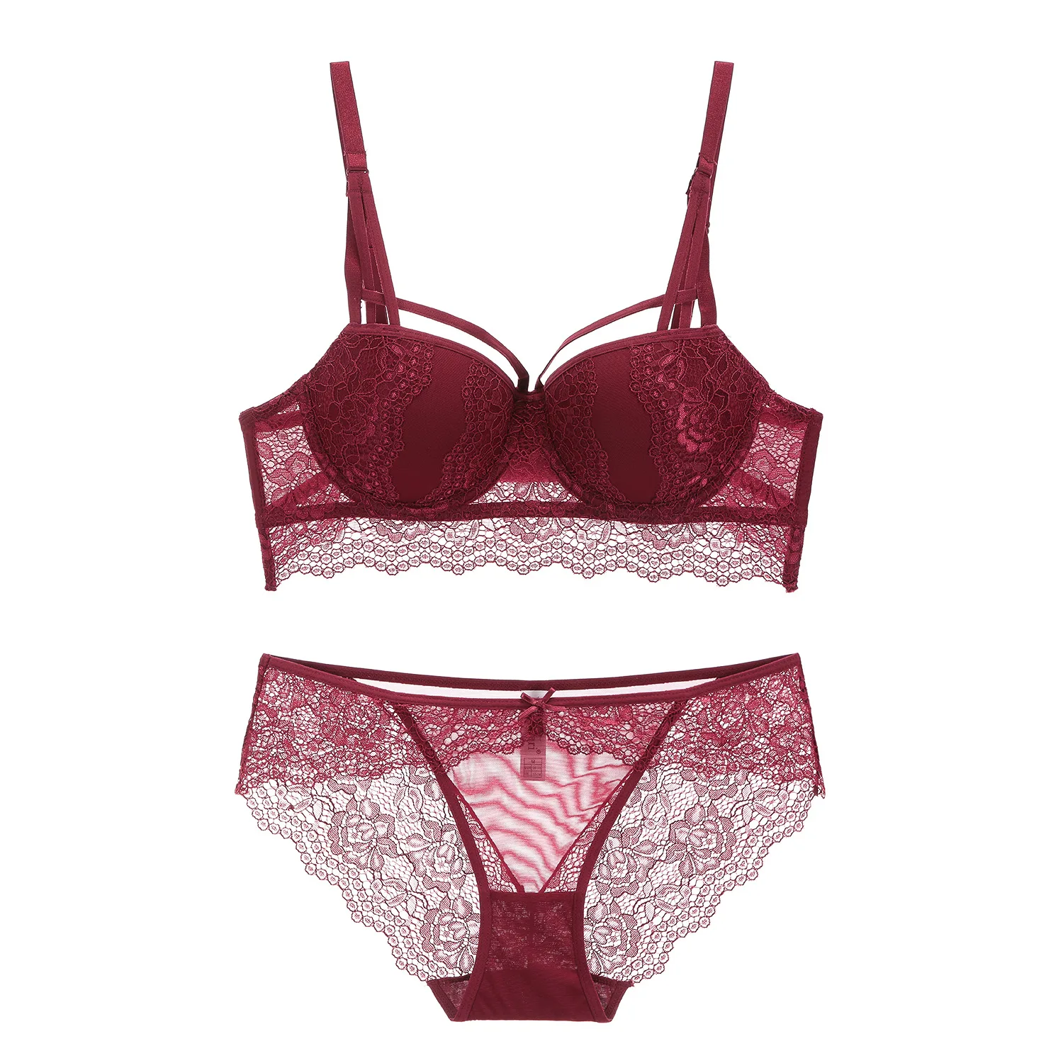 Sexy Lingerie Floral Lace Transparent Breathable Women's Underwear Bra Set for Women, Customized
Sexy Lingerie Floral Lace Transparent Breathable Women's Underwear Bra Set for Women, Customized