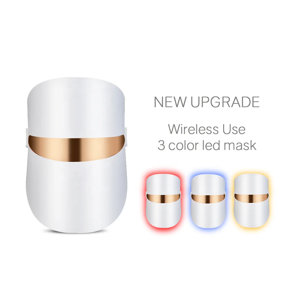 3 colors wireless visible led facial device anti aging skin rejuvenation whitening machine led face mask
3 colors wireless visible led facial device anti aging skin rejuvenation whitening machine led face mask