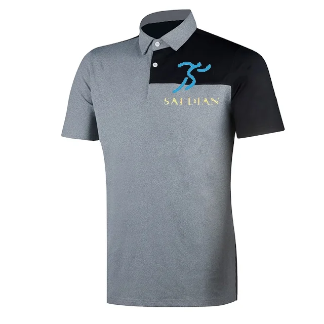 Wholesale stand collar polo shirt with custom logo cheap price custom printing high quality mens golf clothes
Wholesale stand collar polo shirt with custom logo cheap price custom printing high quality mens golf clothes