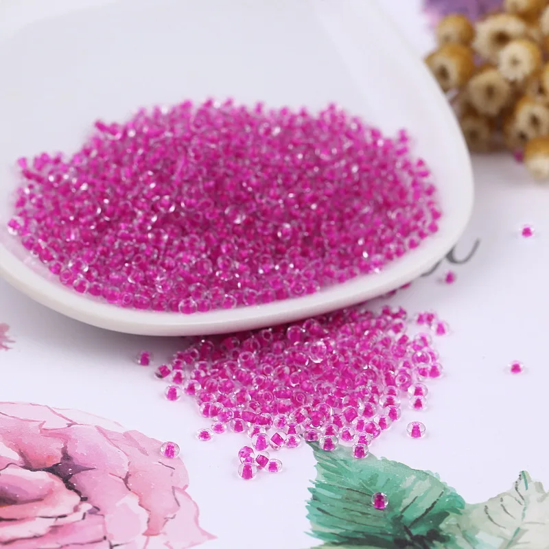 DIY Handmade Beaded Spherical Seed Beads Transparent Color Combination Glass Seed Beads For Jewelry Making, Mixed color
DIY Handmade Beaded Spherical Seed Beads Transparent Color Combination Glass Seed Beads For Jewelry Making, Mixed color