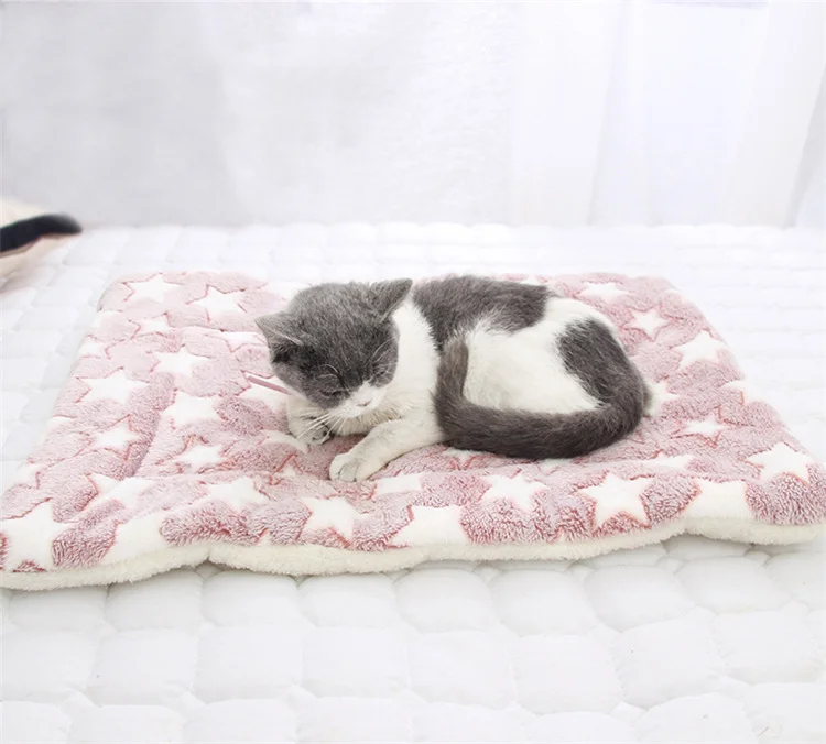 Double Sided Soft Flannel Cashmere Thickened Keep Warm Pet Beds Soft Fleece Pad Pet Blanket Bed Mat For Cushion Home Rug
Double Sided Soft Flannel Cashmere Thickened Keep Warm Pet Beds Soft Fleece Pad Pet Blanket Bed Mat For Cushion Home Rug