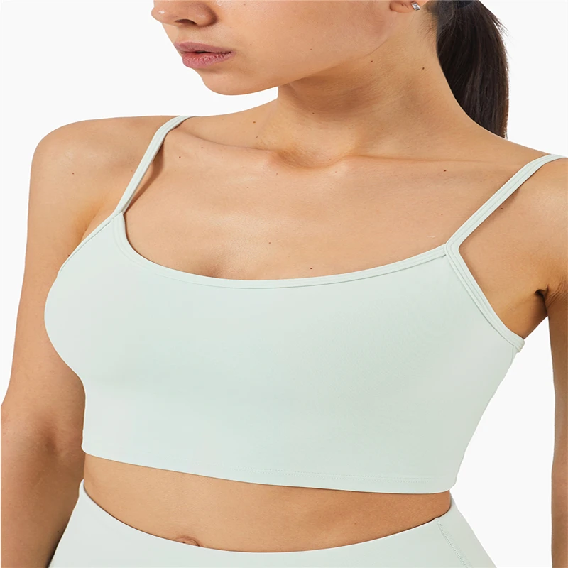 Ladies Yoga Wear Custom Logo Crop Tops Adjustable Cami Tops Women Athletic Clothes Gym Bra Cami Crop Top For Training Wear, Picture show
Ladies Yoga Wear Custom Logo Crop Tops Adjustable Cami Tops Women Athletic Clothes Gym Bra Cami Crop Top For Training Wear, Picture show