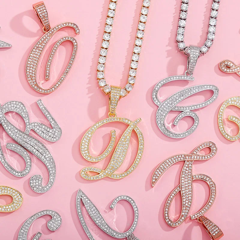 2020 best sale cz custom letter pendants iced out diamond letter pendant necklace jewelry initial pendant necklace
2020 best sale cz custom letter pendants iced out diamond letter pendant necklace jewelry initial pendant necklace