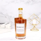 Vodka Glass Bottle Glassglassglass 765ml Black Empty Vodka Glass Bottle Whisky Bottle