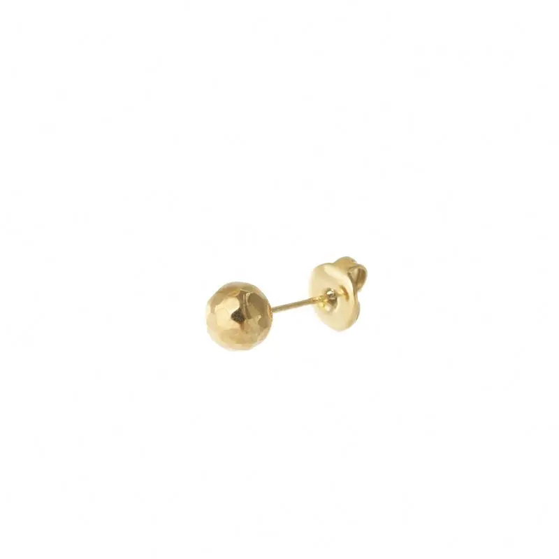Fashion Style 14K Gold Plating Unique Design Round Beaded Stainless Steel Stud Earring
Fashion Style 14K Gold Plating Unique Design Round Beaded Stainless Steel Stud Earring