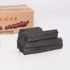 Environmental High Temperature Long Burning Time Rectangular Material Bamboo Sawdust DIY Portable Charcoal