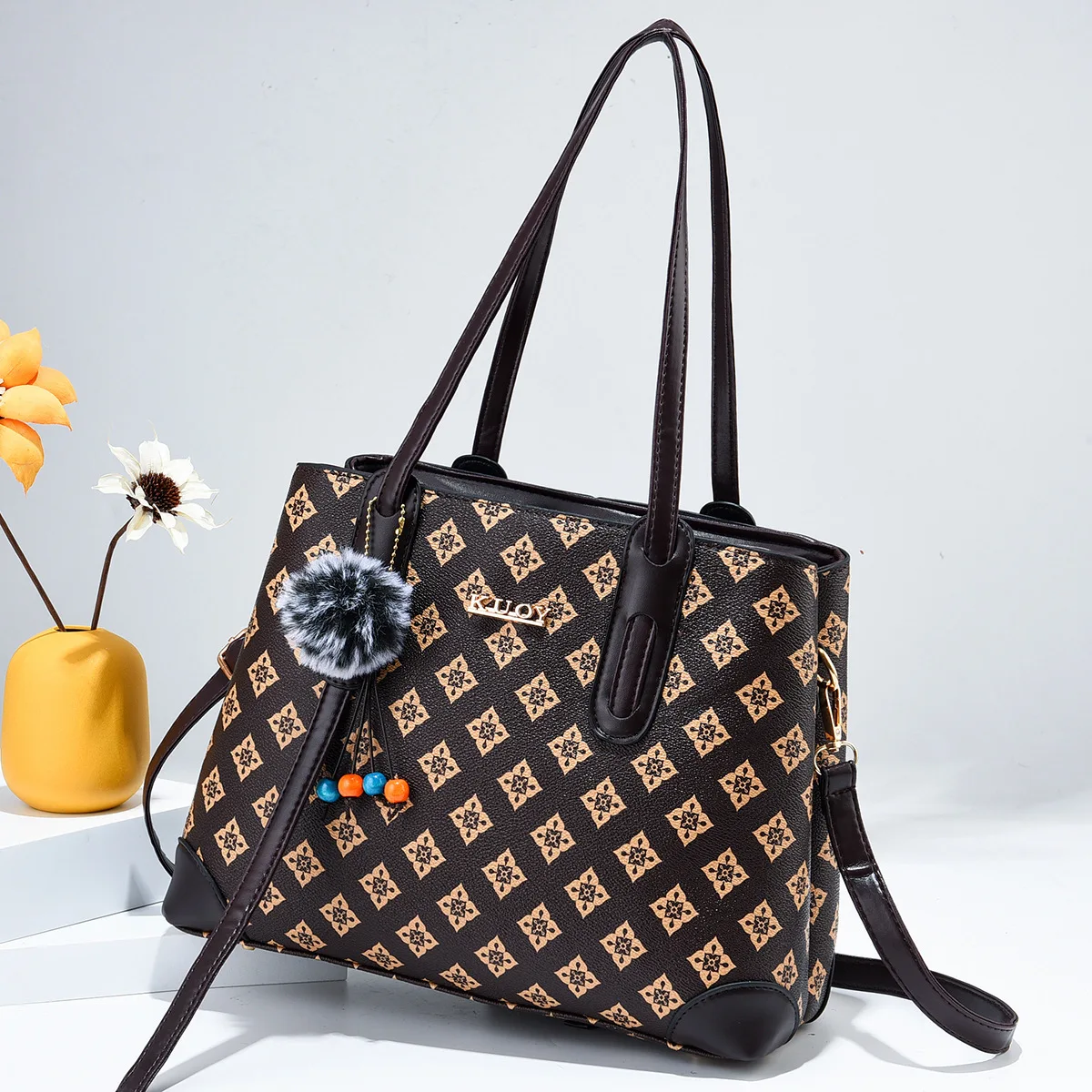 New Trendy Big Bag, Fashion Printing Handbag, Large Capacity Pu Leather One-Shoulder Diagonal Bag
New Trendy Big Bag, Fashion Printing Handbag, Large Capacity Pu Leather One-Shoulder Diagonal Bag