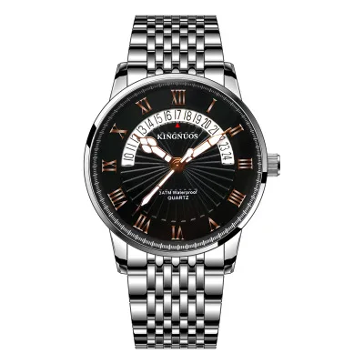 2021 new hot design waterproof stainless steel wholesale luminous custom business men gift quartz watches, As pic
2021 new hot design waterproof stainless steel wholesale luminous custom business men gift quartz watches, As pic