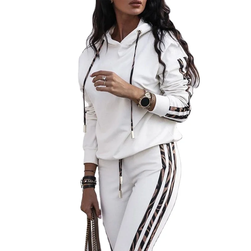 2020 Fall Europe Hot Sale Fashion Casual Long Sleeve Cotton Striped Sportswear Ladies Suit, Customized color
2020 Fall Europe Hot Sale Fashion Casual Long Sleeve Cotton Striped Sportswear Ladies Suit, Customized color