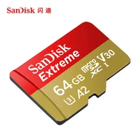 

SanDisk Extreme Micro SD Card 64GB 128GB 256GB 32GB Memory Card A2 with SD Card TF Flash MicroSD U3 4K V30