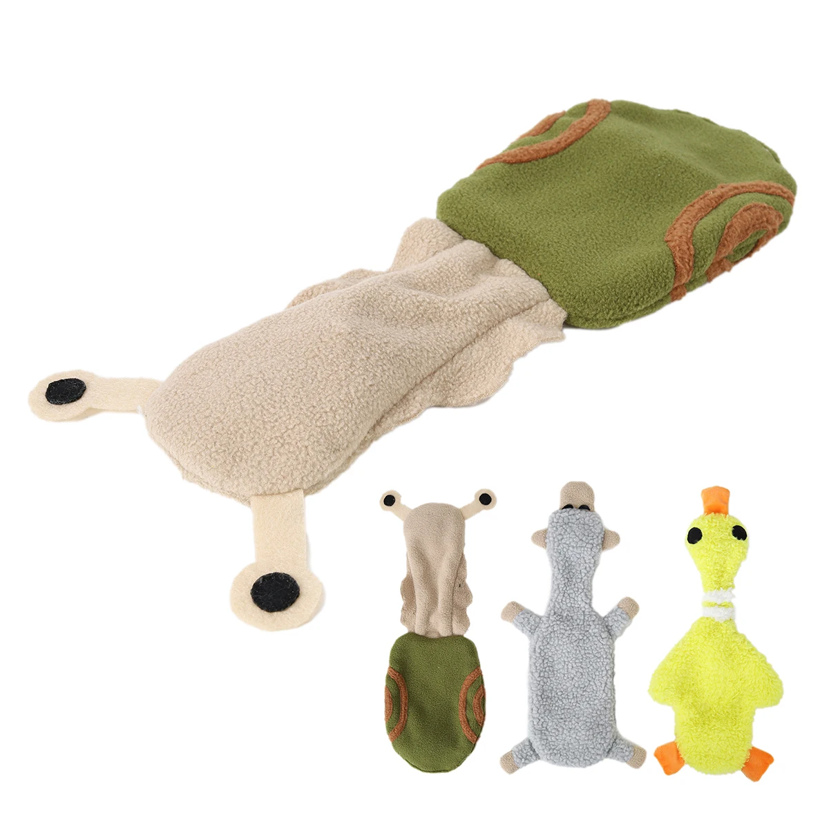 3 Design Animal Squeaky Dog Toys Dental Teeth Care Plush Funny Pet Toys Without Stuffing
3 Design Animal Squeaky Dog Toys Dental Teeth Care Plush Funny Pet Toys Without Stuffing
