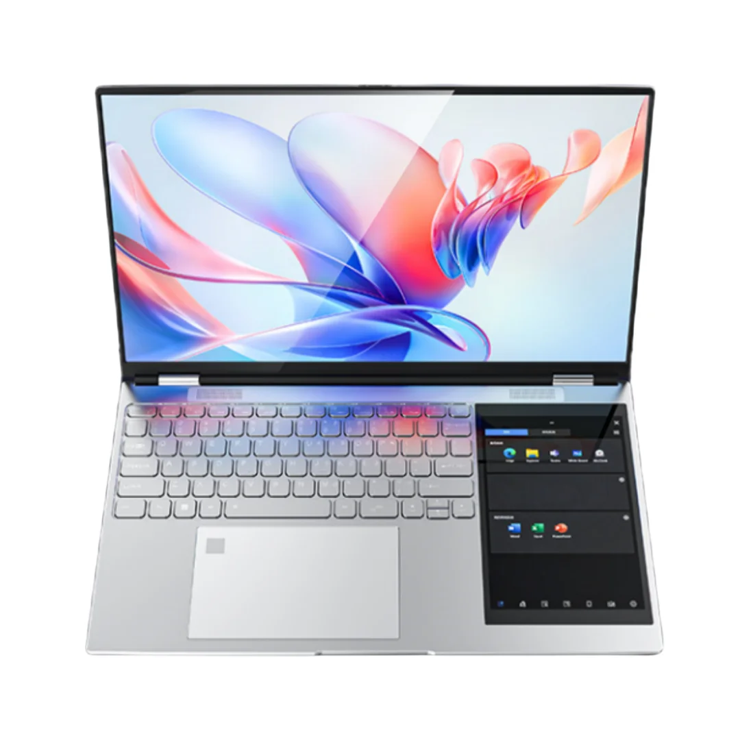 High Quality Oem Logo 15.6 Inch Wins 10 Intel N5105 Gaming Computer 1080P Ips Double Monitor Dual Screen Touch Laptop
High Quality Oem Logo 15.6 Inch Wins 10 Intel N5105 Gaming Computer 1080P Ips Double Monitor Dual Screen Touch Laptop
