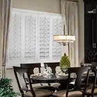 House Built in Windows Wooden Panel Custom Made Plantation Shutters