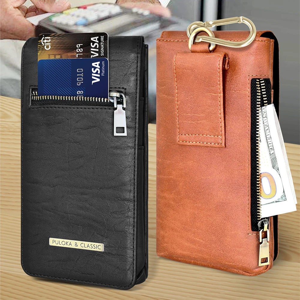 Brown Color Luxury Card holder phone pouch Universal Sport Magnet Leather zipper wallet Mobile phone case, Black,brown
Brown Color Luxury Card holder phone pouch Universal Sport Magnet Leather zipper wallet Mobile phone case, Black,brown