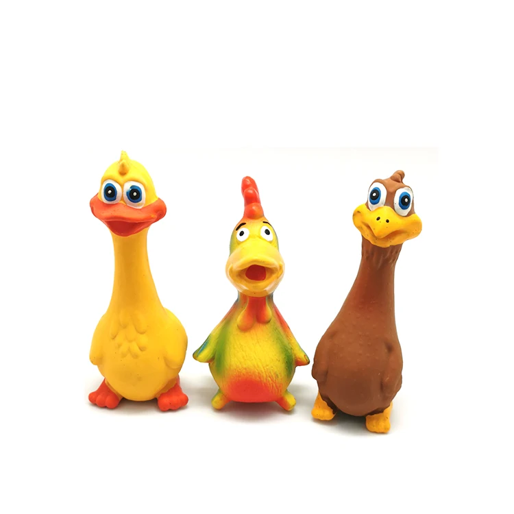 2019 New design animal shape manufacturer latex pet toy