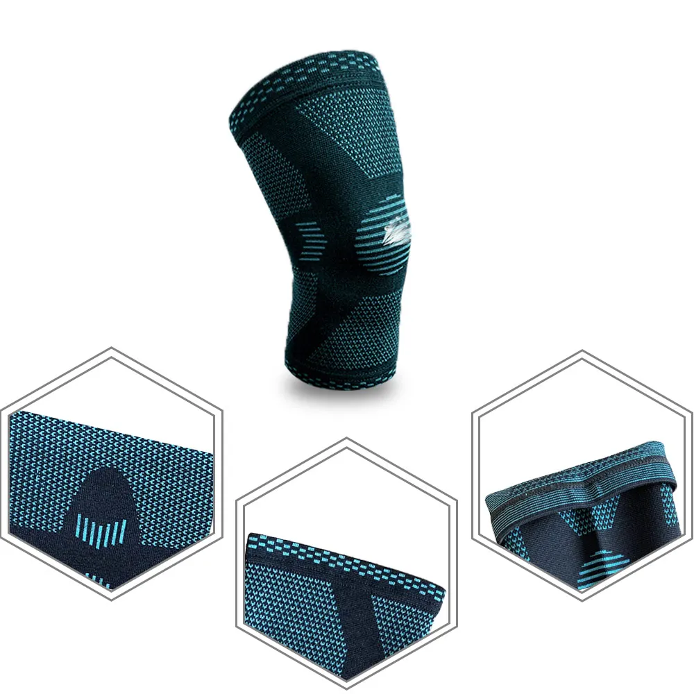 Elastic Nylon Sport Compression Knee Pad Sleeve for Basketball Volleyball, Green/black
Elastic Nylon Sport Compression Knee Pad Sleeve for Basketball Volleyball, Green/black