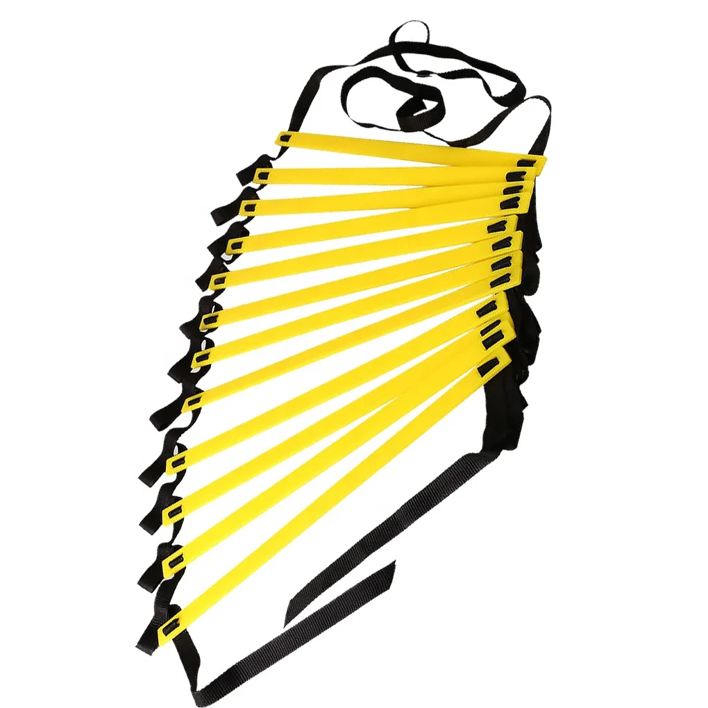 Agility Speed Ladder Stairs Nylon Straps Training Ladders Agile Staircase for Fitness Soccer Football Speed Ladder Equipment, Yellow
Agility Speed Ladder Stairs Nylon Straps Training Ladders Agile Staircase for Fitness Soccer Football Speed Ladder Equipment, Yellow