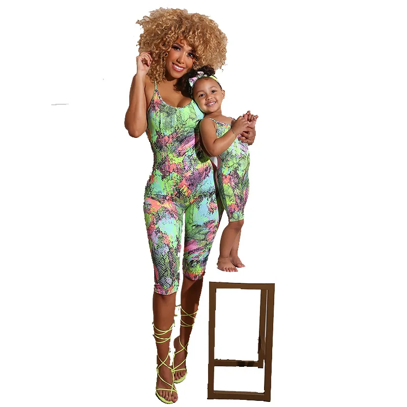 Trendy Summer 2021 Mommy and Me Matching Outfits Clothes jumpsuits Spaghetti Stretch Sexy Onesie Mommy and Me Swimwear
Trendy Summer 2021 Mommy and Me Matching Outfits Clothes jumpsuits Spaghetti Stretch Sexy Onesie Mommy and Me Swimwear