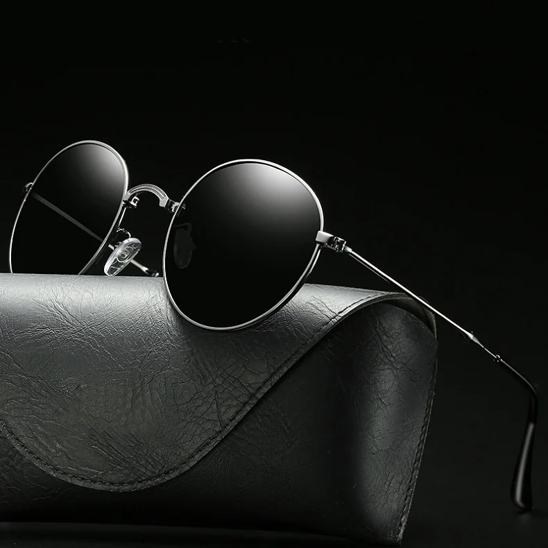 Hot Selling Men&Women Round Metal Frame Foldable Sunglasses Sun Glasses With Polarized lens eye glasses
Hot Selling Men&Women Round Metal Frame Foldable Sunglasses Sun Glasses With Polarized lens eye glasses