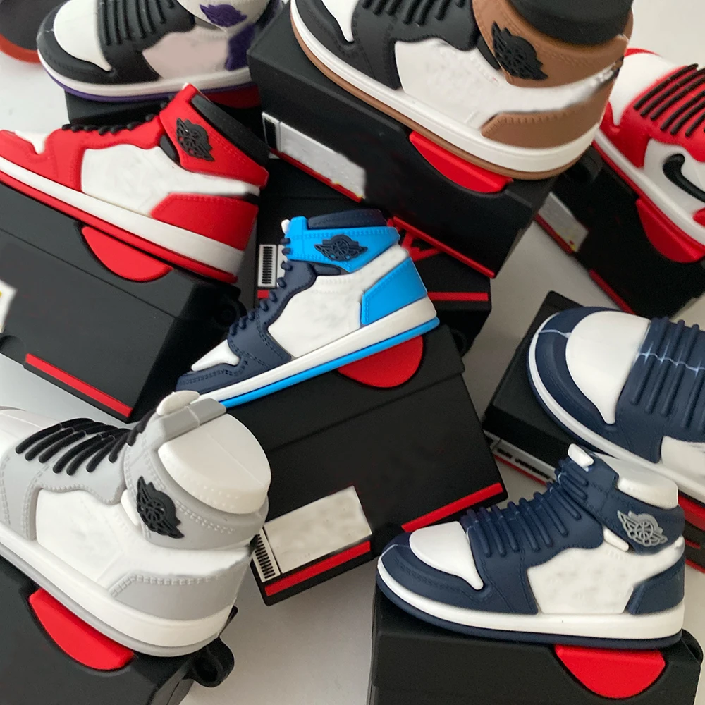Sneaker AJ Dunk air Shoes Silicone 3D for Airpods Case 1/2/Pros box For airpod case, Multiple colors
Sneaker AJ Dunk air Shoes Silicone 3D for Airpods Case 1/2/Pros box For airpod case, Multiple colors