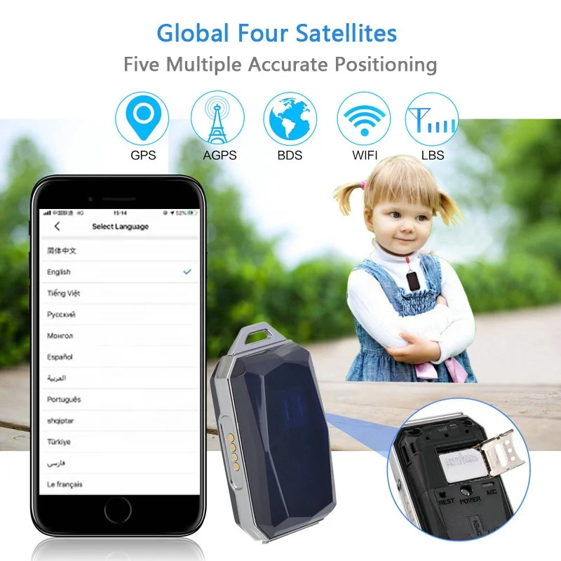 Kids GPS Non Removable Personal Child Tracking Bracelets Tracker New
Kids GPS Non Removable Personal Child Tracking Bracelets Tracker New