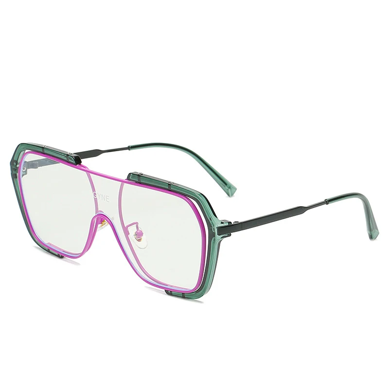 7418 2021New Style Conjoined Big Plastic Metal Frame Squares Female Retro Yellow Anti UV Shades for men
7418 2021New Style Conjoined Big Plastic Metal Frame Squares Female Retro Yellow Anti UV Shades for men