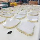 Gemstone Quartz Trays Big Size Natural Gemstone Agate Tray Quartz Platter Crystal Crafts