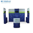 High quality long duration time trade show light box shelf booth