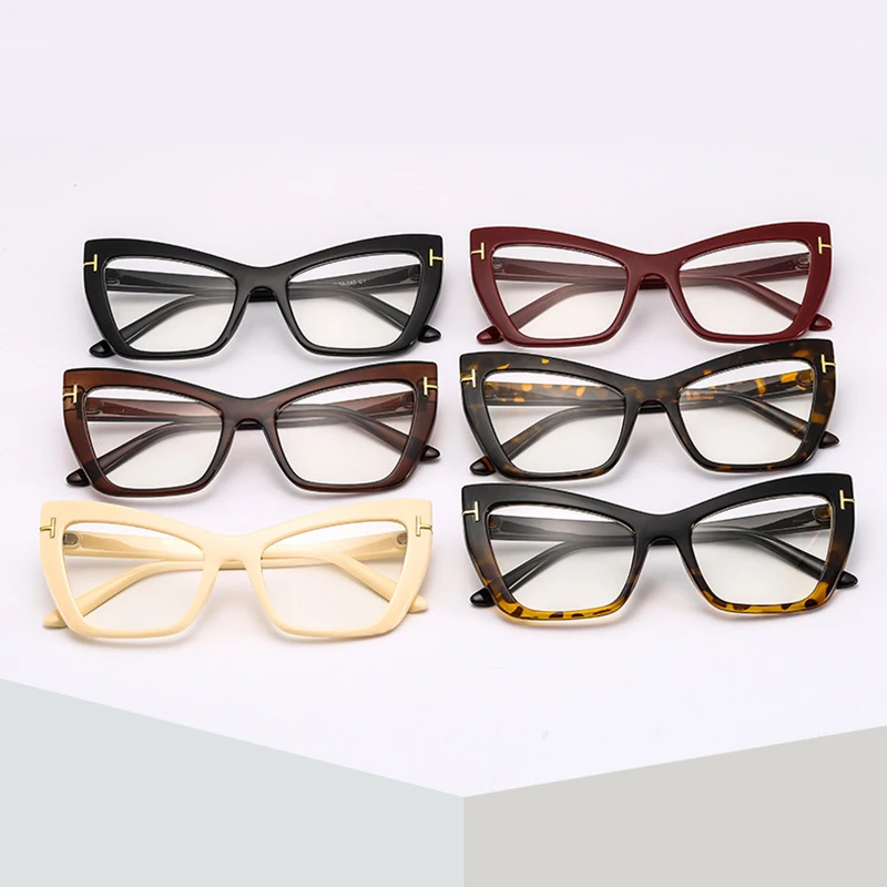 Custom Design Cat Eye Womens Oversize Frames Anti Blue Light Glasses For Computer, 6 colors
Custom Design Cat Eye Womens Oversize Frames Anti Blue Light Glasses For Computer, 6 colors