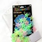 Kids Room Decal Glow in Dark Moon Stars Wall Luminous Stickers for decoration