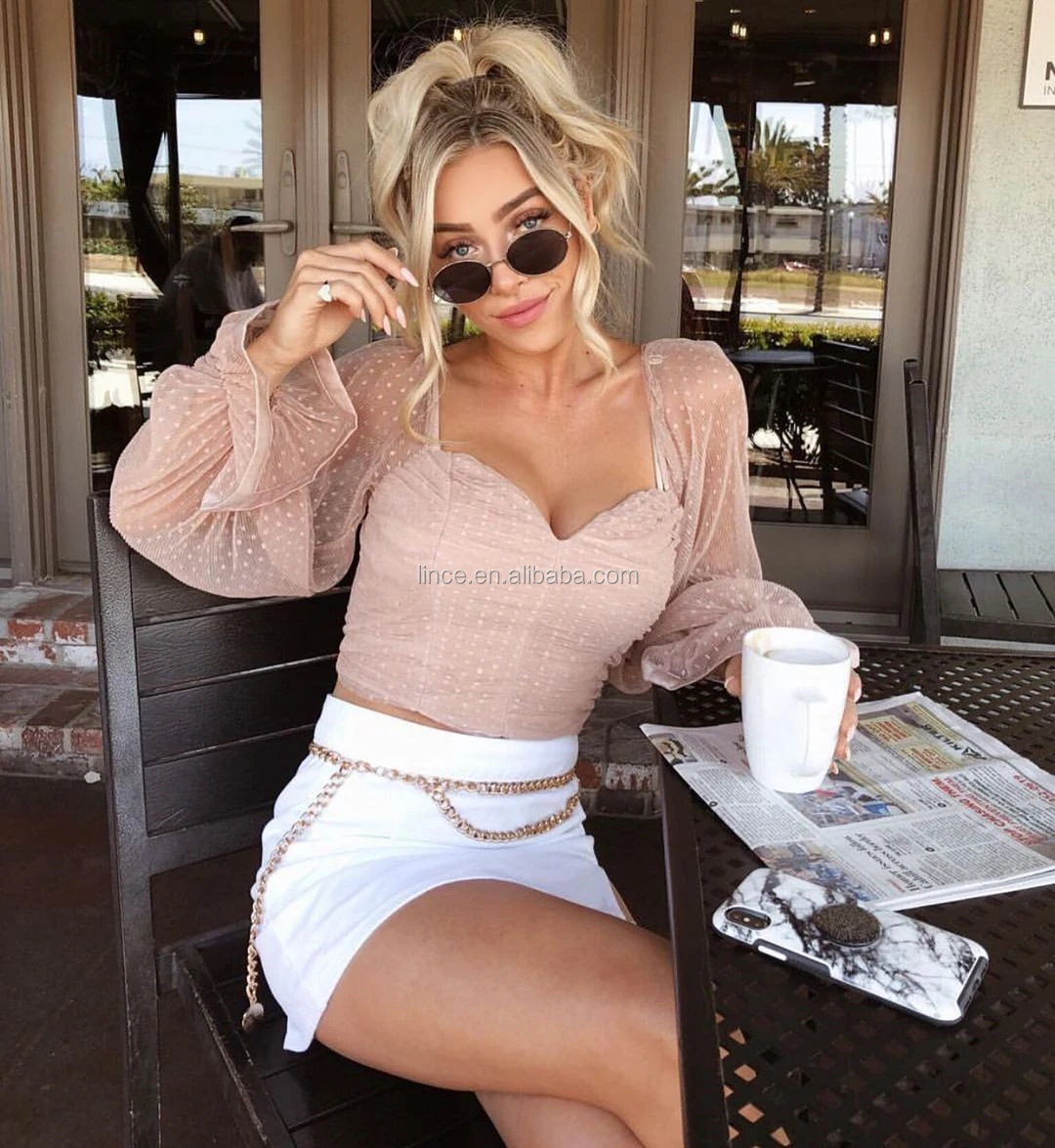 Cheap Lady' Elegant Fashion V Neck Long Sleeve Sexy Slim Fit Chiffon Shirts Blouses Casual Dot Printed Crop Tops Women, Pink,black,white
Cheap Lady' Elegant Fashion V Neck Long Sleeve Sexy Slim Fit Chiffon Shirts Blouses Casual Dot Printed Crop Tops Women, Pink,black,white