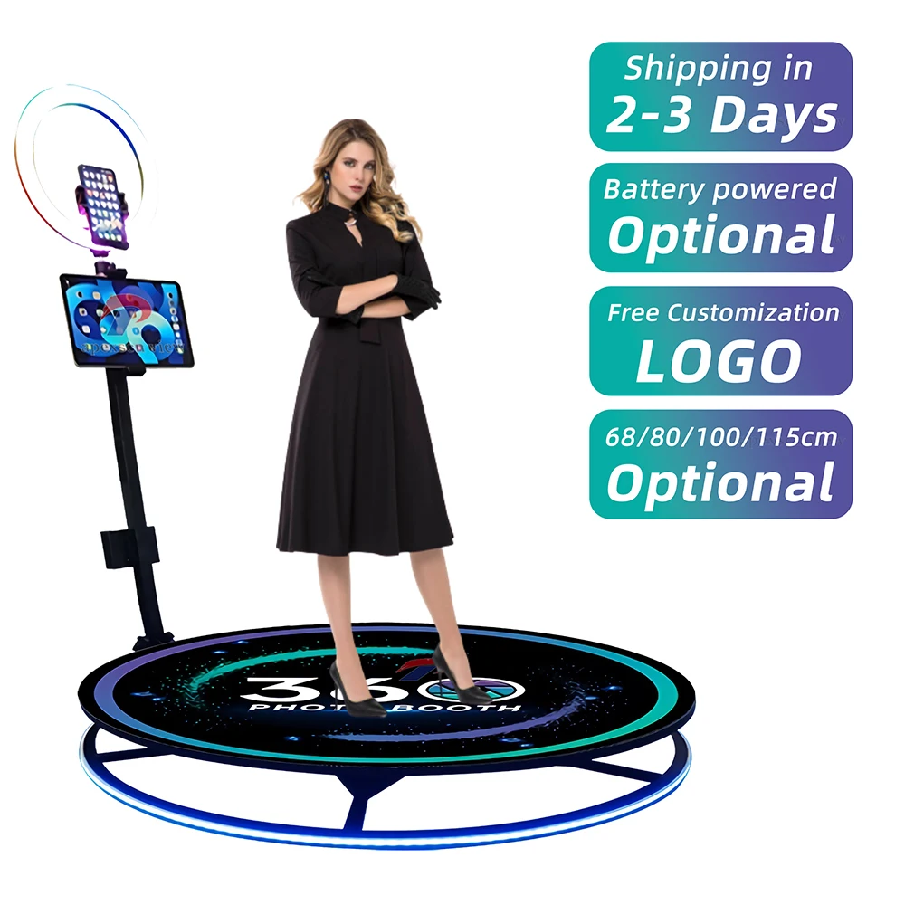 Wedding and events Hot Sale New Portable Selfie 360 Spinner Degree 360 Automatic Camera
Wedding and events Hot Sale New Portable Selfie 360 Spinner Degree 360 Automatic Camera