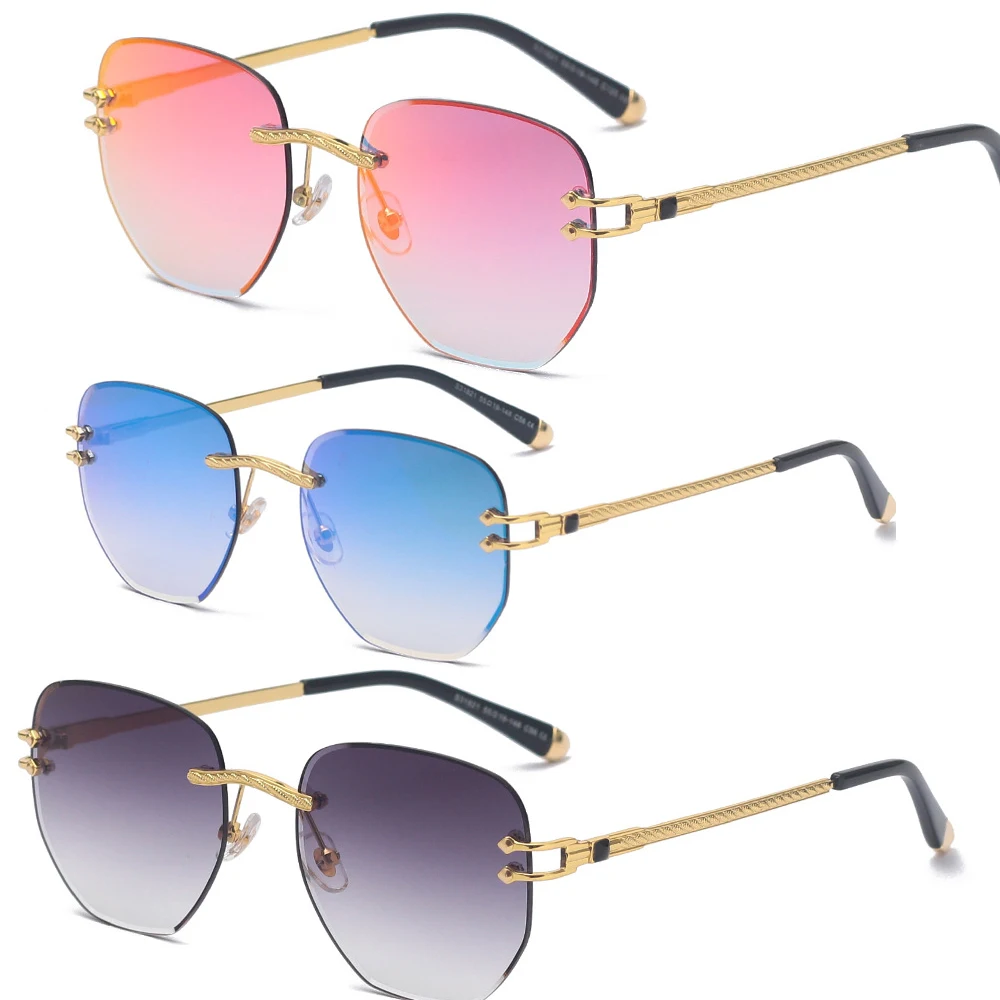 Fashion Rimless Sunglasses Square Luxury Brand Shade Sun Glasses Women's Sunglasses 2022
Fashion Rimless Sunglasses Square Luxury Brand Shade Sun Glasses Women's Sunglasses 2022