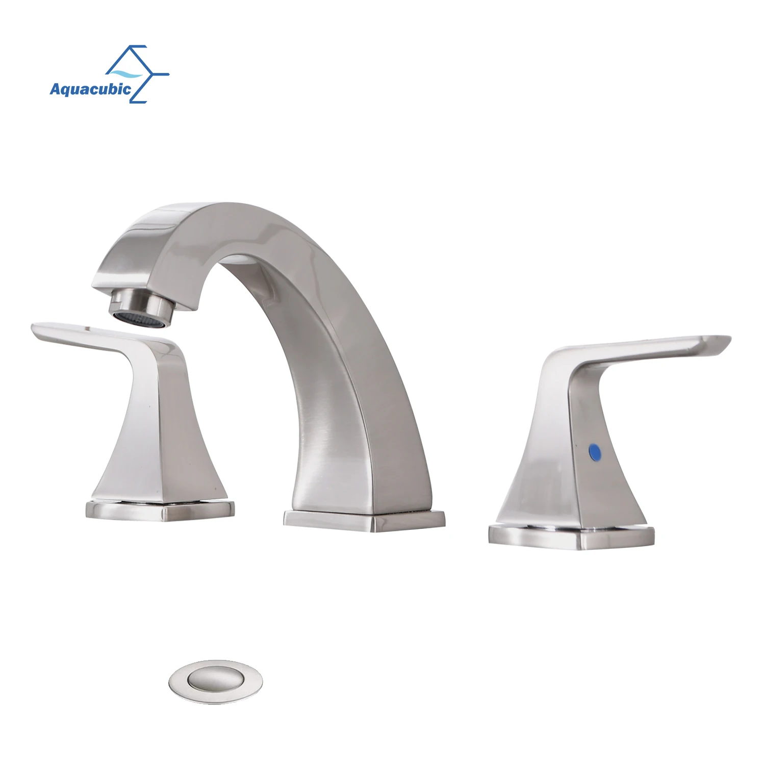 USA Stock Modern Lavatory Sink Faucet 3 Holes 8 Inch Widespread 2 Handles Bathroom Faucet with Pop Up Sink Drain
USA Stock Modern Lavatory Sink Faucet 3 Holes 8 Inch Widespread 2 Handles Bathroom Faucet with Pop Up Sink Drain