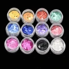 Xuqi news shapes Four Leaf Clover matte glitter powder