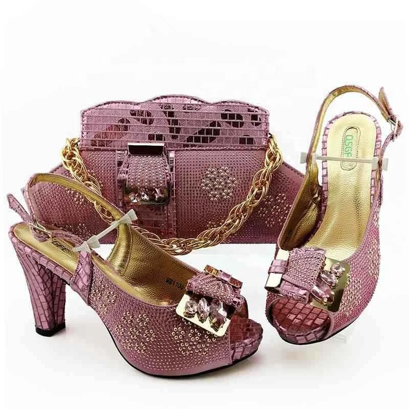 AB8615 Best sale quality matching italian shoe and bag set ladies shoes bags to match women
AB8615 Best sale quality matching italian shoe and bag set ladies shoes bags to match women